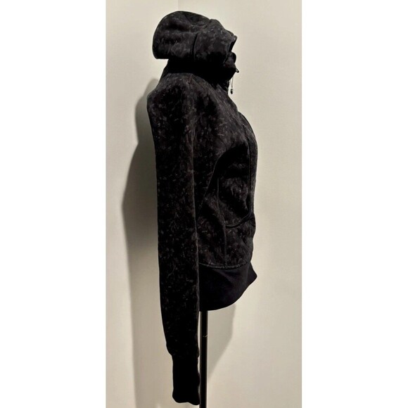 LULULEMON Gray Black Winter Hiver 2013 Edition Scuba Hoodie Bows Jacket 4 - Picture 2 of 11